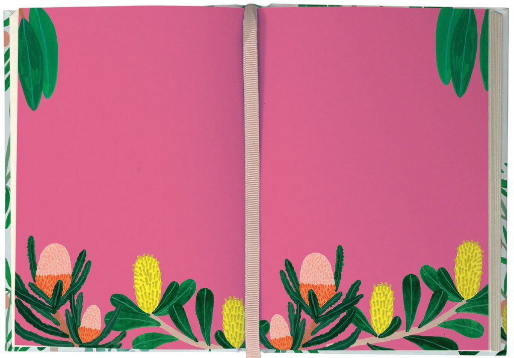 Roger la Borde King Protea Illustrated Journal featuring artwork by Kate Pugsley