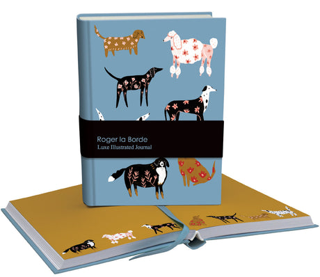 Roger la Borde Cinnamon and Ginger Illustrated journal featuring artwork by Holly Jolley