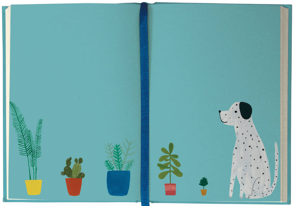 Roger la Borde Chouchou Chien Illustrated Journal featuring artwork by Kate Pugsley