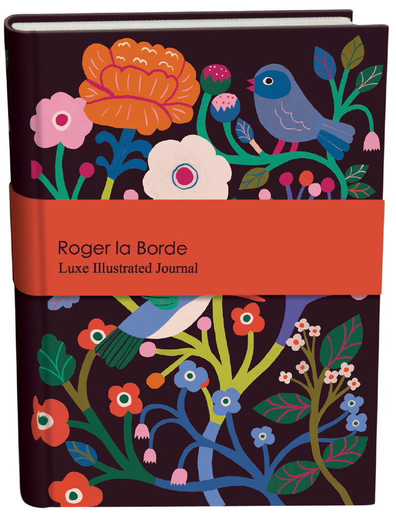 Roger la Borde Birdsong Illustrated Journal featuring artwork by Monika Forsberg
