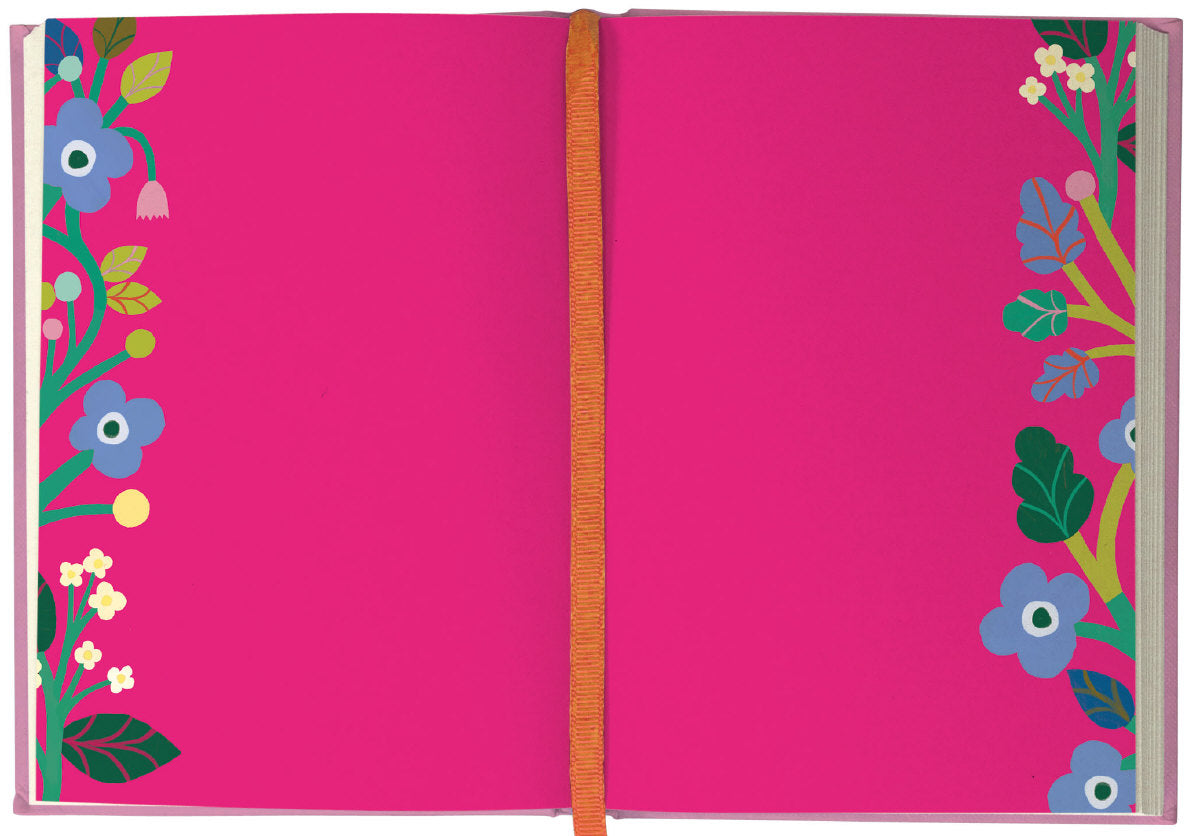 Roger la Borde Butterfly Garden Illustrated Journal featuring artwork by Monika Forsberg