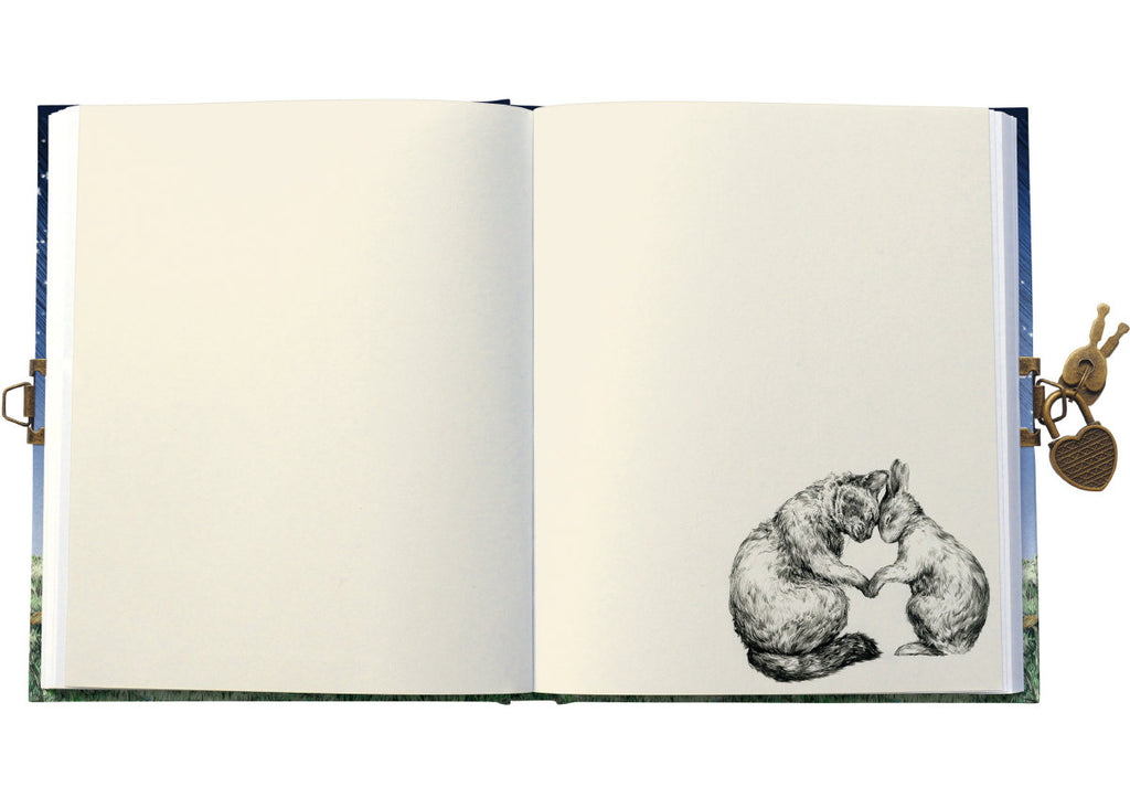 Roger la Borde Storytime Lockable notebook featuring artwork by Elise Hurst