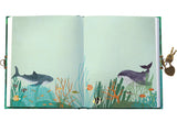 Roger la Borde Whale Song Lockable notebook featuring artwork by Katherine Quinn