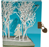 Roger la Borde Scissors Paper Tree Lockable notebook featuring artwork by Su Blackwell