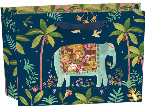 Roger la Borde Over the Rainbow Gift bag: small landscape featuring artwork by Rosie Harbottle