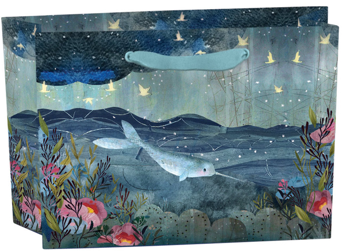 Roger la Borde Sea Dreams Gift bag: small landscape featuring artwork by Kendra Binney