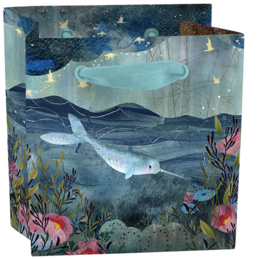 Roger la Borde Sea Dreams Mini Gift Bag featuring artwork by Kendra Binney