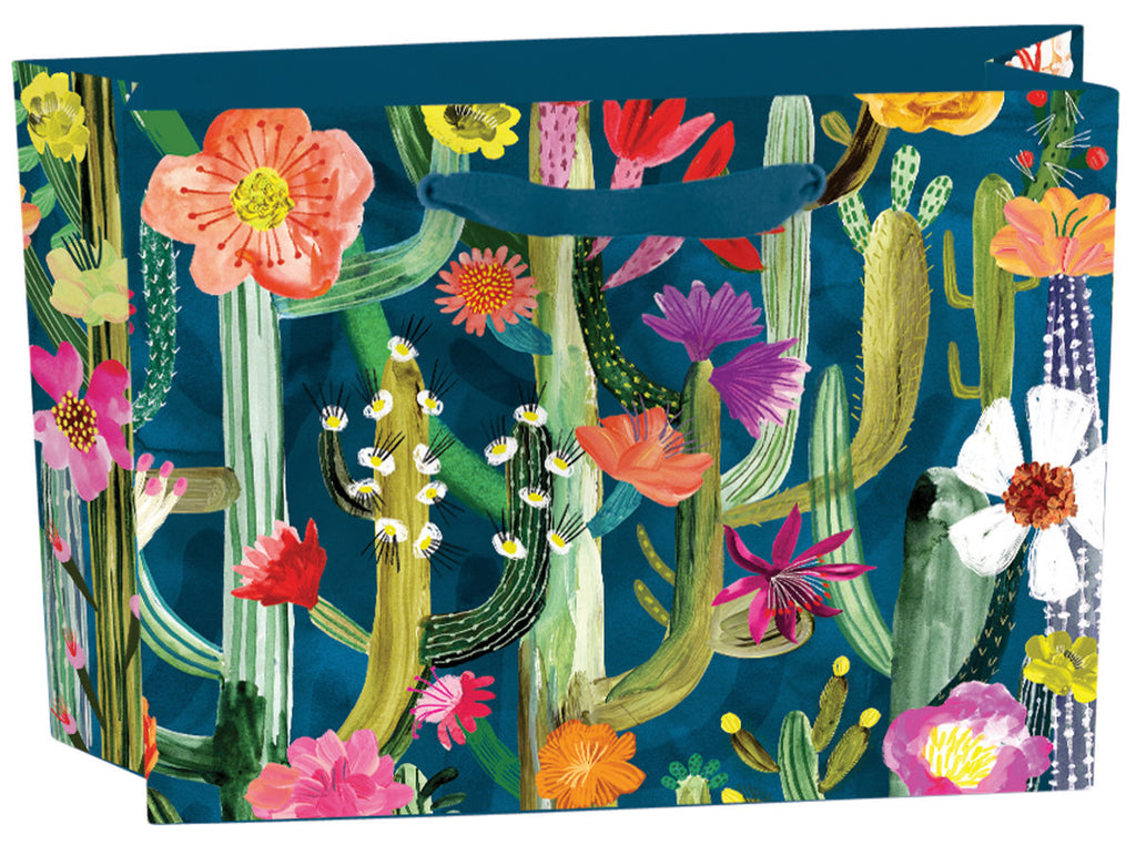 Roger la Borde Cactusland Small Landscape Gift Bag featuring artwork by Katie Vernon