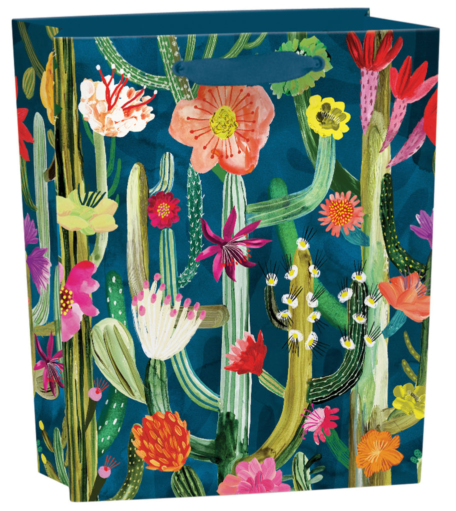 Roger la Borde Cactusland Small Gift Bag featuring artwork by Katie Vernon