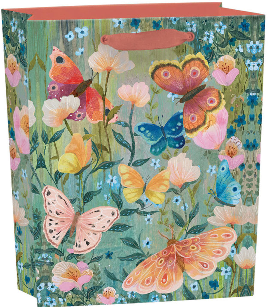Roger la Borde Butterfly Ball Small Gift Bag featuring artwork by Kendra Binney