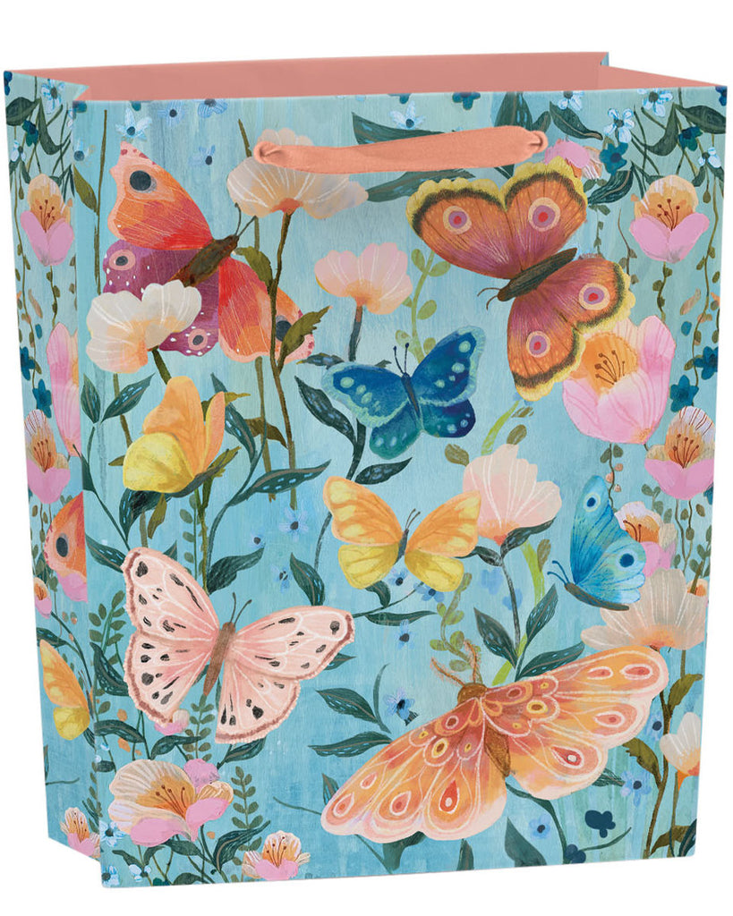 Roger la Borde Butterfly Ball Medium Gift Bag featuring artwork by Kendra Binney
