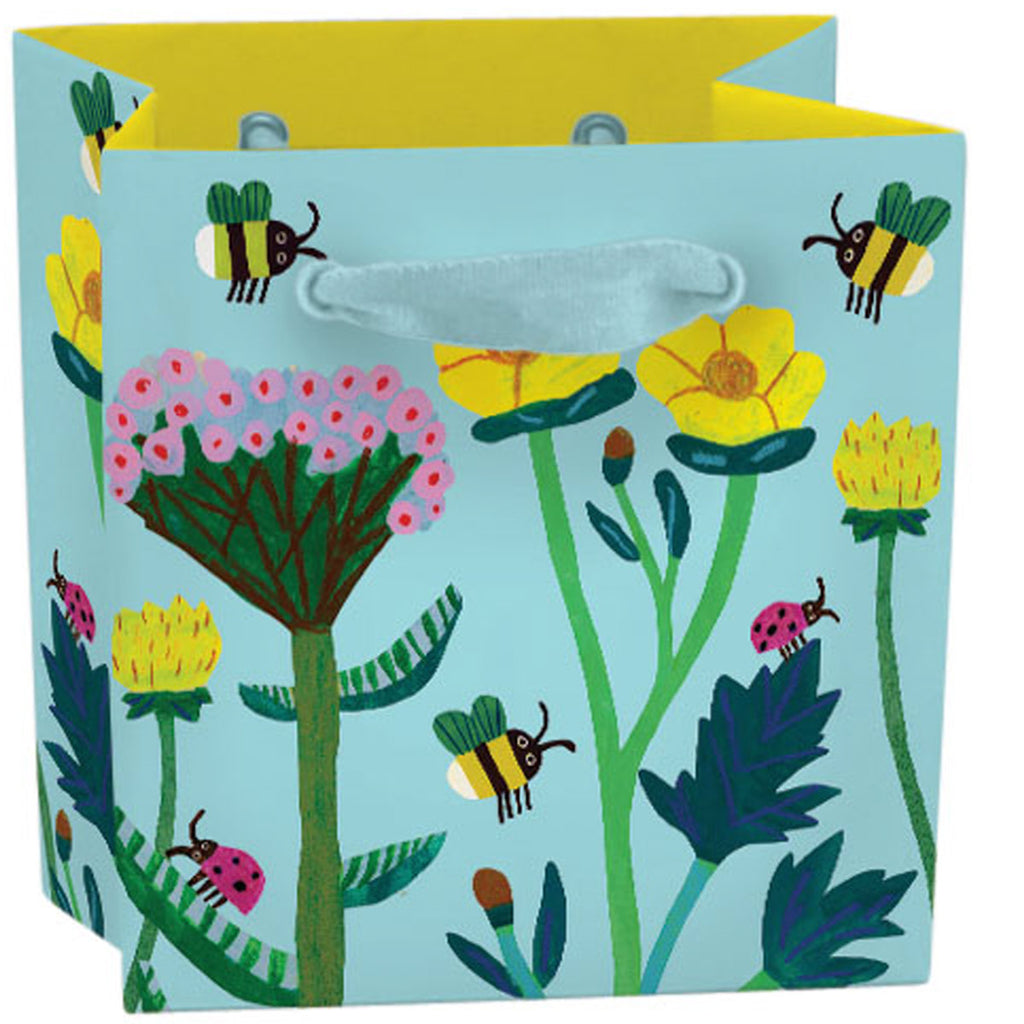 Roger la Borde Honey Mini Gift Bag featuring artwork by Monika Forsberg