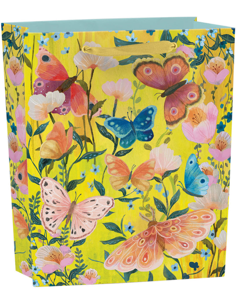 Roger la Borde Butterfly Ball Medium Gift Bag featuring artwork by Kendra Binney