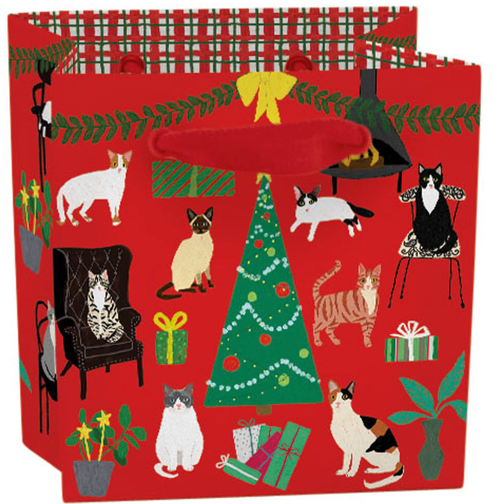 Roger la Borde Cat and Dog Palais Gift bag : mini featuring artwork by Anne Bentley