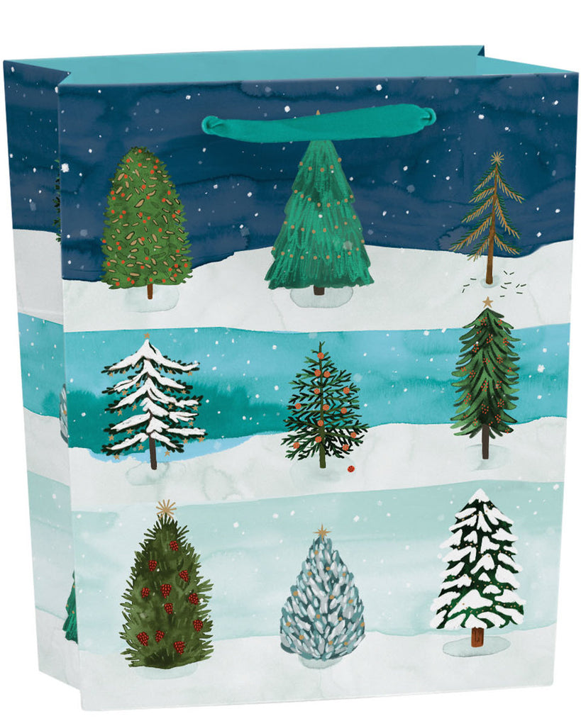 Roger la Borde Christmas Conifer Gift bag : medium featuring artwork by Katie Vernon