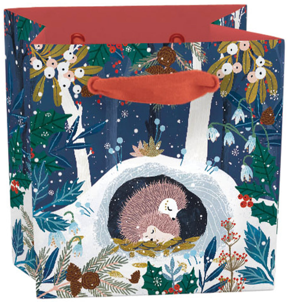 Roger la Borde Wild Wood Hideaway Mini Gift Bag featuring artwork by Antoana Oreski