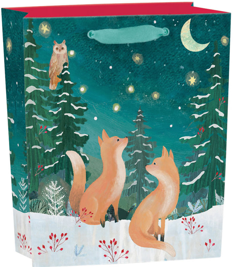 Roger la Borde Moonlit Meadow Small Gift Bag featuring artwork by Kendra Binney