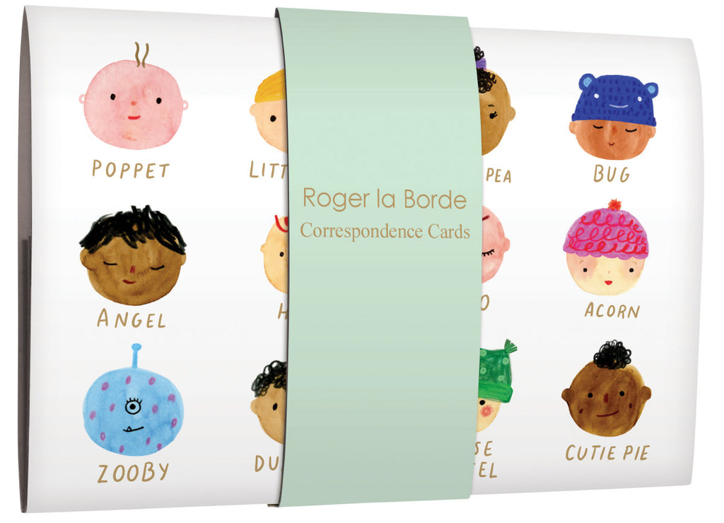 Roger la Borde Facetime Correspondence Cards Wallet featuring artwork by Katie Vernon