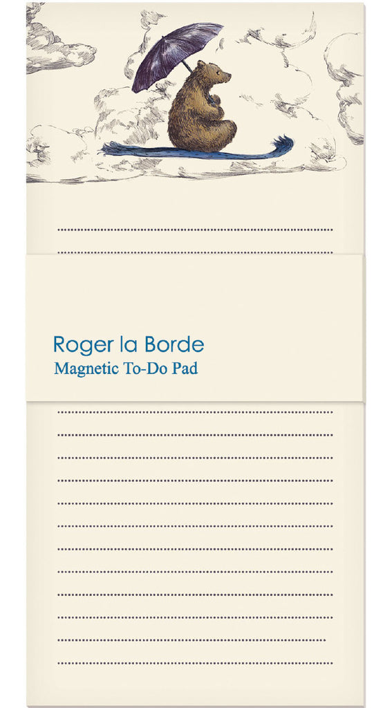 Roger la Borde Mondoodle Magnet Notepad featuring artwork by Elise Hurst