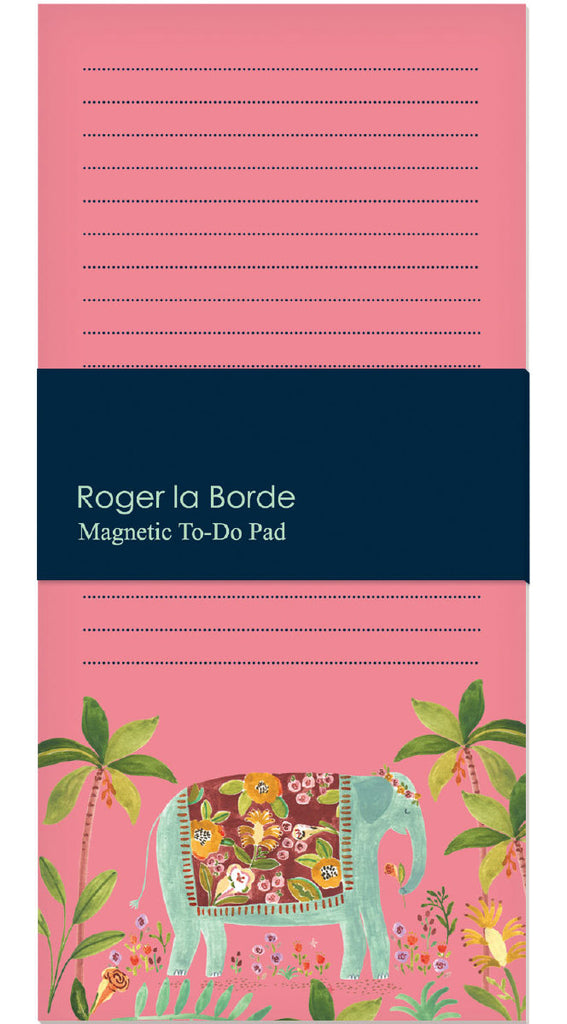 Roger la Borde Over the Rainbow Magnet Notepad featuring artwork by Rosie Harbottle