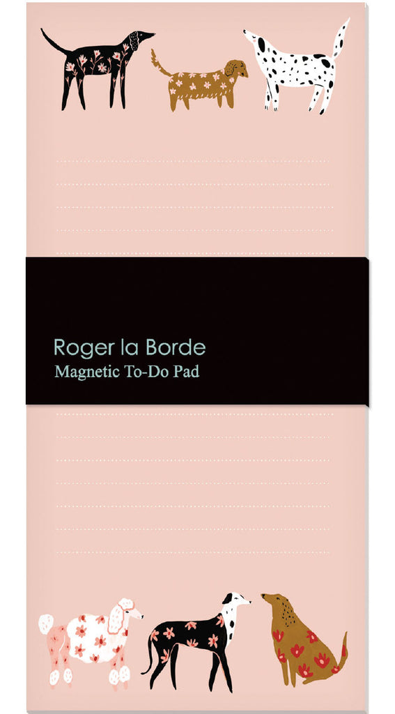 Roger la Borde Cinnamon and Ginger Magnet Notepad featuring artwork by Katherine Quinn