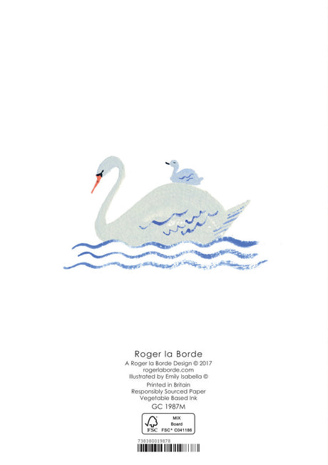 Roger la Borde Little House Standard card featuring artwork by Emily Isabella