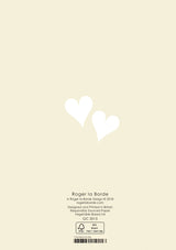 Roger la Borde Wedding Heart Vine Standard card featuring artwork by Roger la Borde