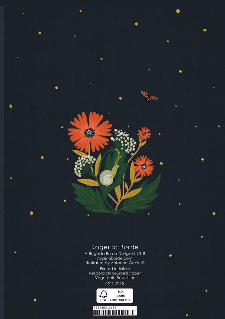 Roger la Borde Summer Forrest Greeting card featuring artwork by Antoana Oreski