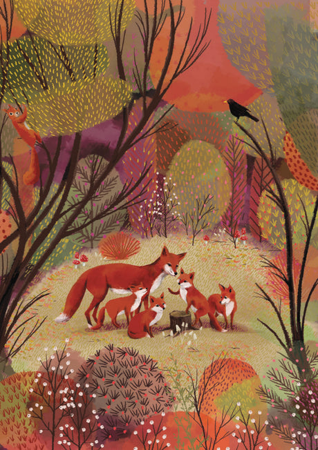 Roger la Borde Summertime Standard card featuring artwork by Jane Newland