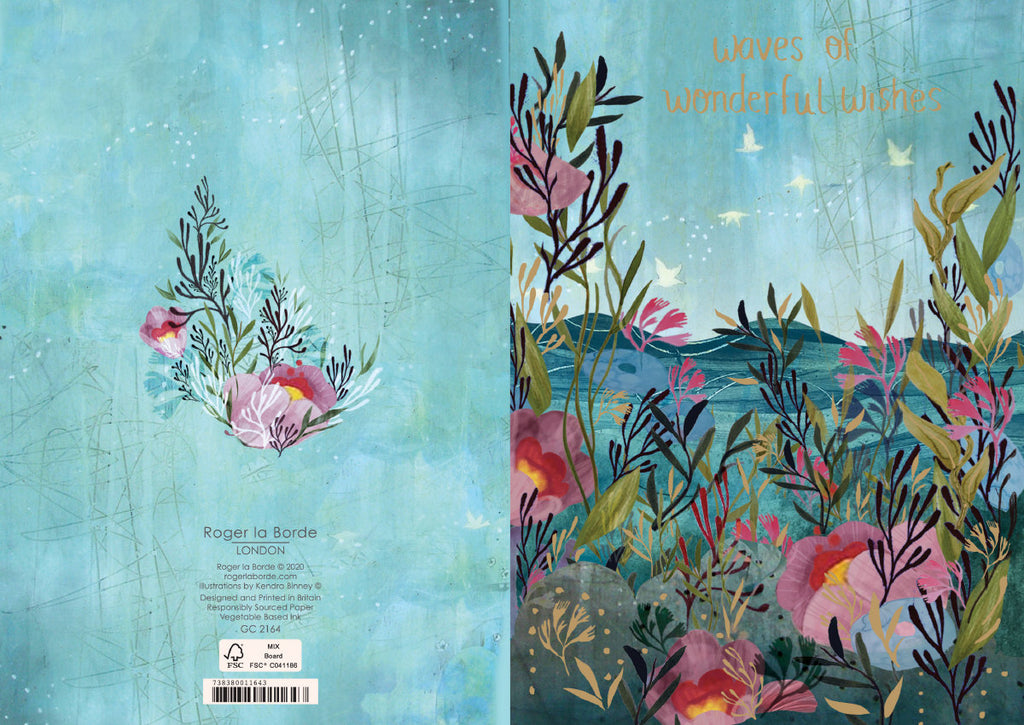 Roger la Borde Dreamland Greeting card featuring artwork by Kendra Binney