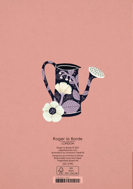 Roger la Borde Summer Forrest Greeting card featuring artwork by Antoana Oreski
