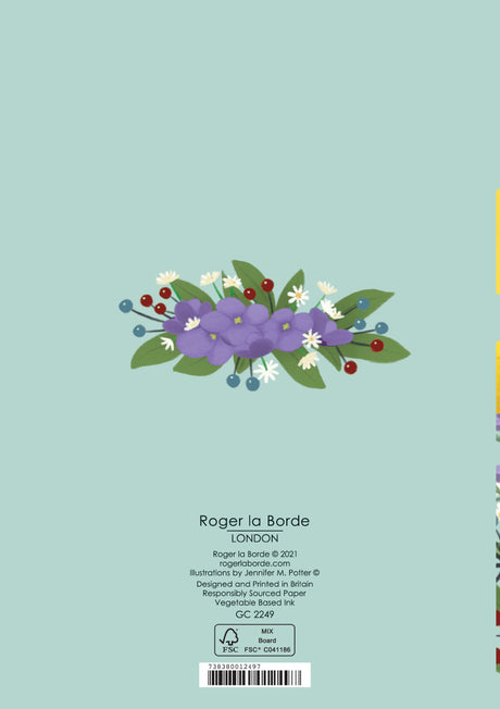 Roger la Borde Menagerie Greeting card featuring artwork by Jennifer M Potter