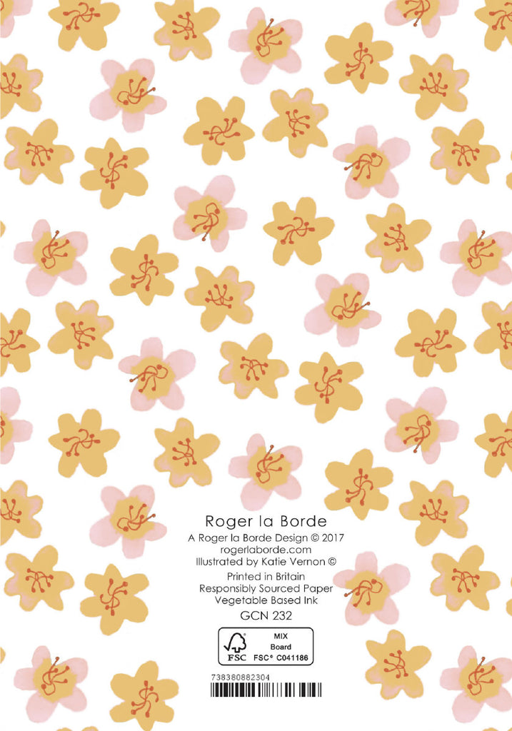 Roger la Borde Hot House Petite Card featuring artwork by Katie Vernon