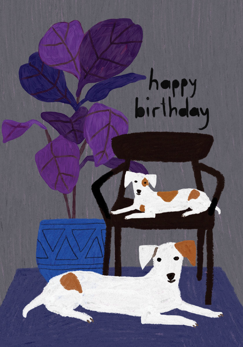 Roger la Borde Glass Menagerie Petite Card featuring artwork by Anne Bentley