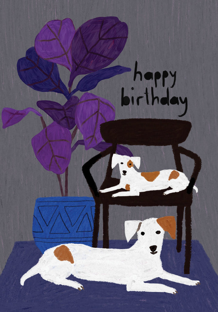 Roger la Borde Glass Menagerie Petite Card featuring artwork by Anne Bentley