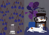 Roger la Borde Glass Menagerie Petite Card featuring artwork by Anne Bentley