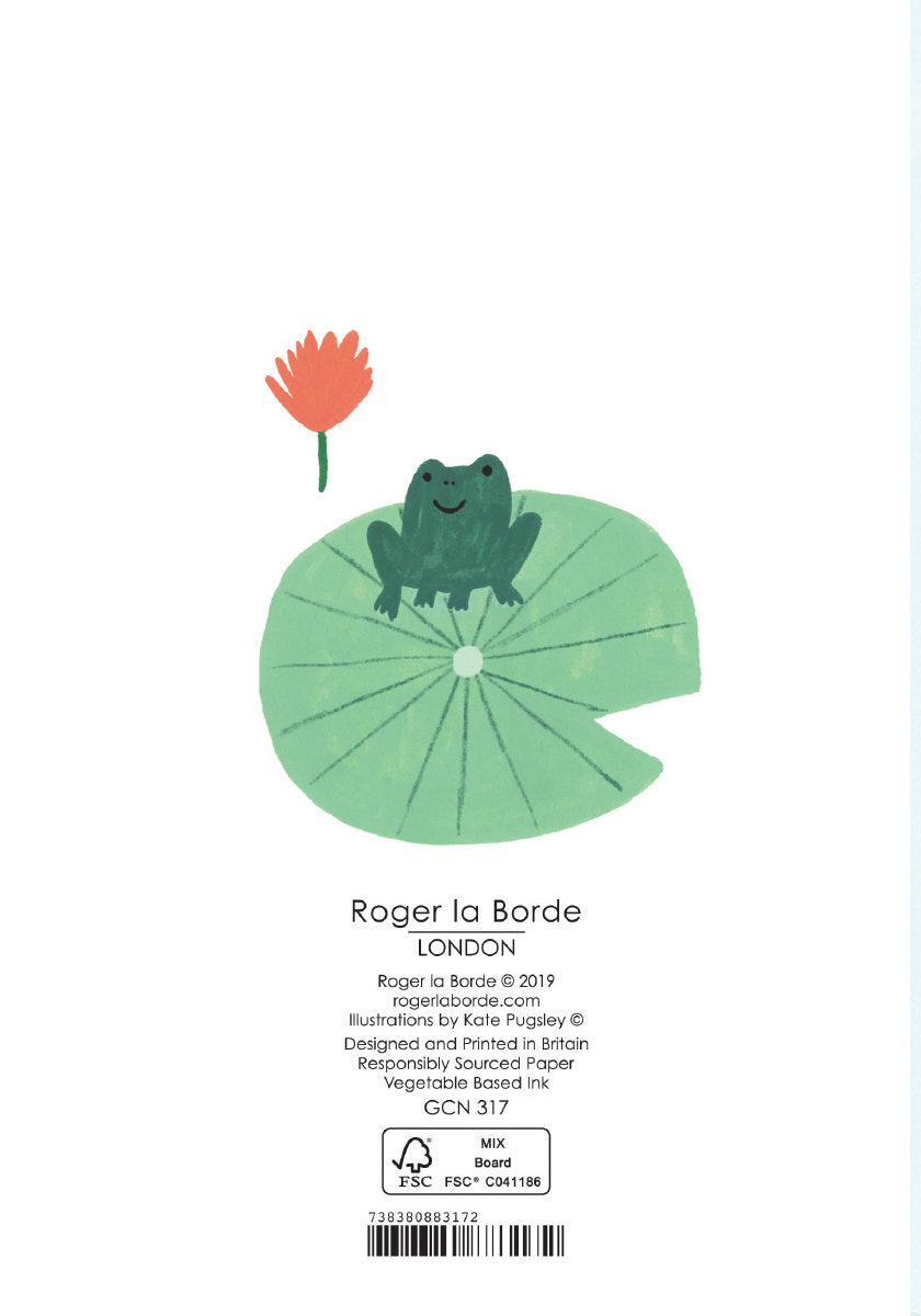 Roger la Borde Chicago School Petite Card featuring artwork by Kate Pugsley