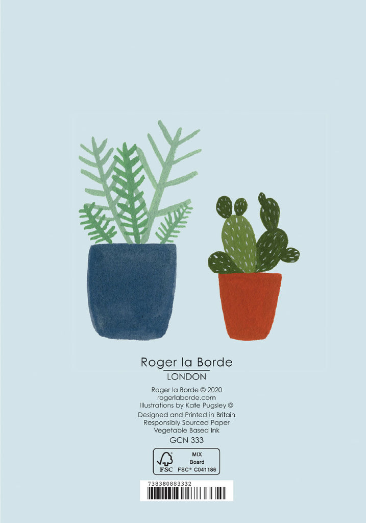 Roger la Borde Chicago School Petite Card featuring artwork by Kate Pugsley