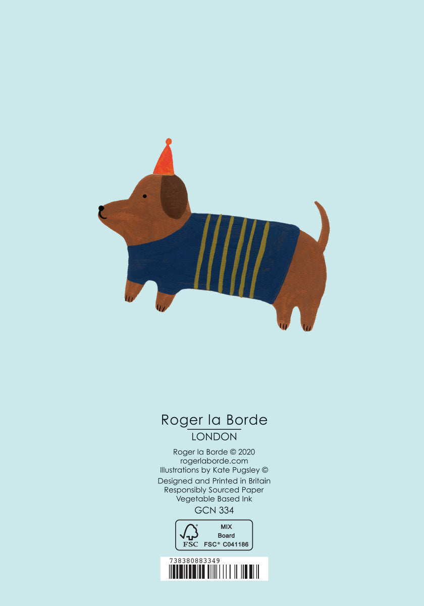 Roger la Borde Chicago School Petite Card featuring artwork by Kate Pugsley