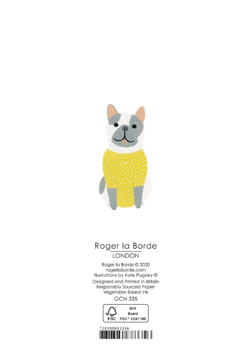 Roger la Borde Chicago School Petite Card featuring artwork by Kate Pugsley