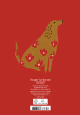 Roger la Borde Cinnamon and Ginger Petite Card featuring artwork by Holly Jolley