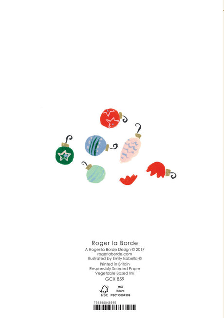 Roger la Borde Little House Standard card featuring artwork by Emily Isabella