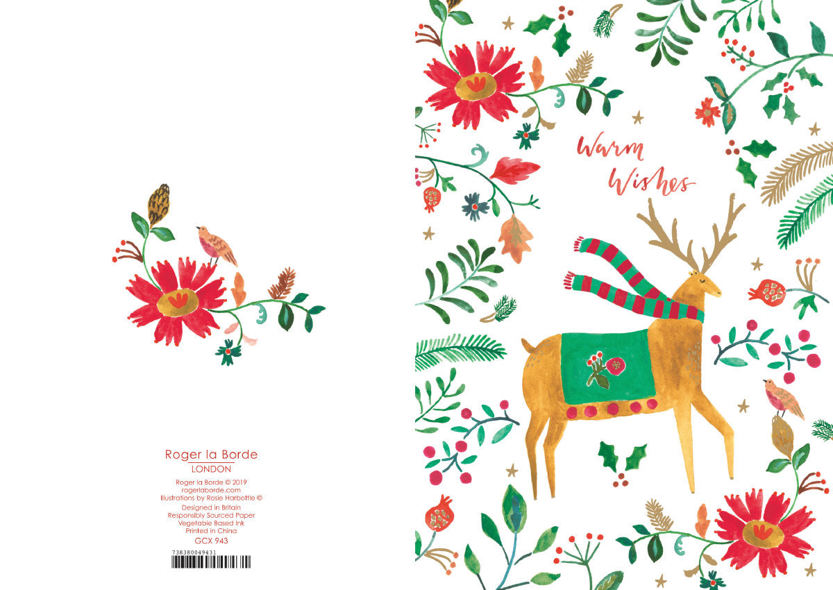 Roger la Borde Over the Rainbow Standard card featuring artwork by Rosie Harbottle