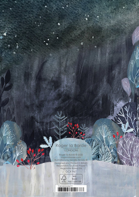 Roger la Borde Silver Stag Standard card featuring artwork by Kendra Binney
