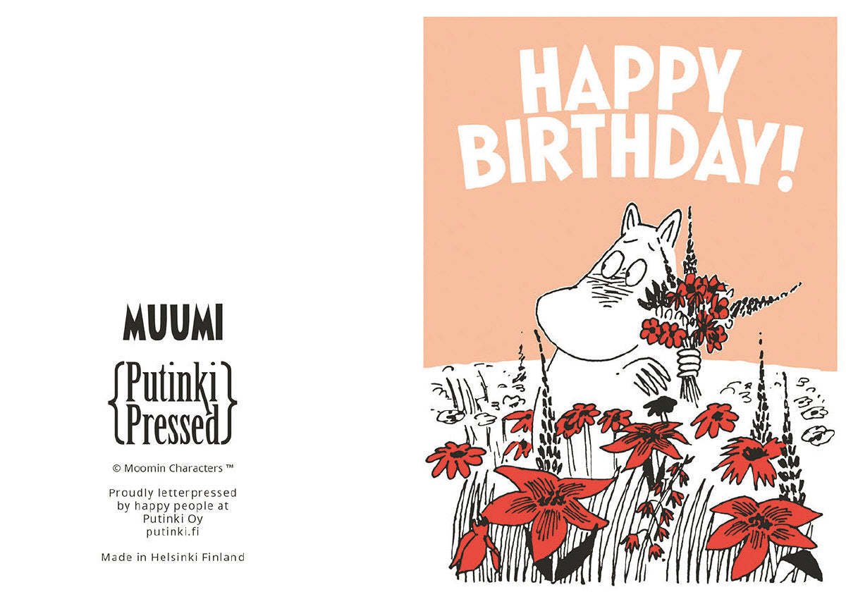 Roger la Borde Moomin Scandi Letterpress Cards featuring artwork by Tove Jansson