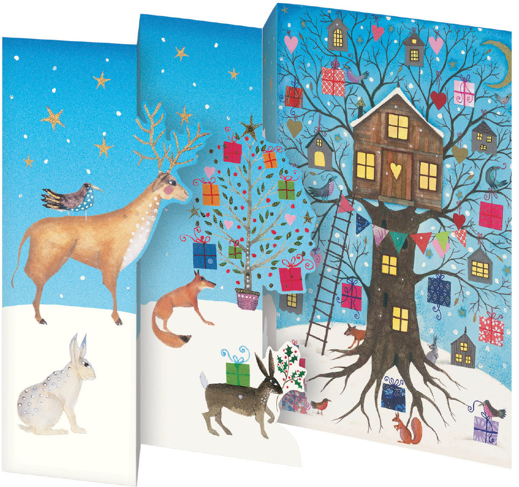 Roger la Borde Iconic Notecard Pack (5 tri-fold cards) featuring artwork by Jane Ray