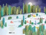 Roger la Borde Let It Snow Notecard featuring artwork by Jane Newland