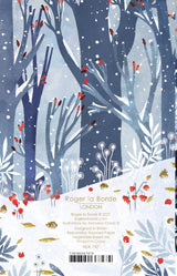 Roger la Borde Frosty Forest Notecard featuring artwork by Antoana Oreski