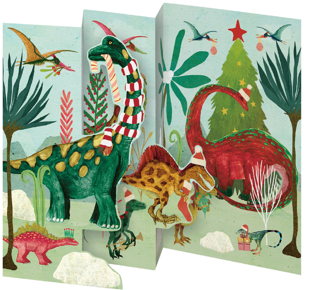 Roger la Borde The Epoch before Christmas Tri-fold Notecard Pack featuring artwork by Katherine Quinn