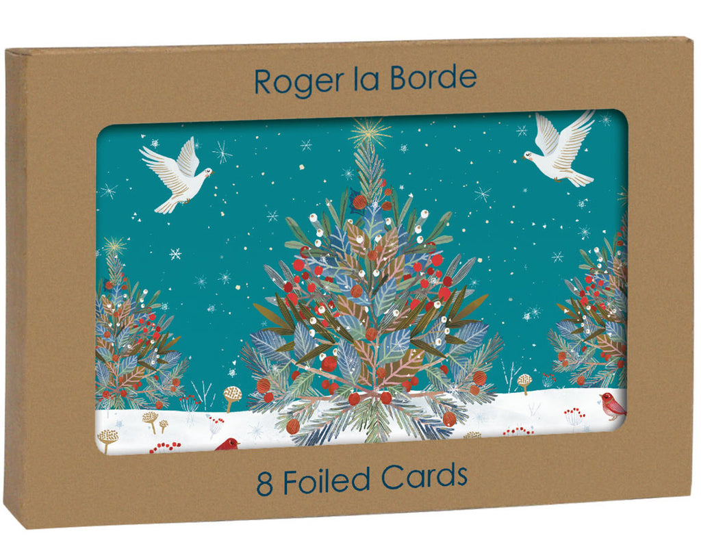 Roger la Borde Wild Wood Hideaway Gold Foil Ccard Pack featuring artwork by Antoana Oreski